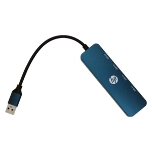 hub USB HP 4 puertos USB-A 5 Gbps compacto