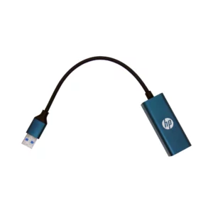 adaptador USB-A a RJ45 HP azul gigabit red estable