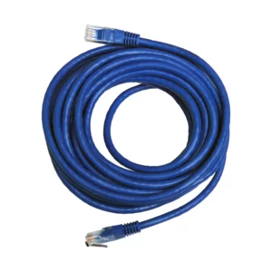 cable de red Cat6A 7,5 m Macrotel azul RJ45 interior