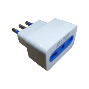 adaptador bipaso 1 toma Macrotel compacto