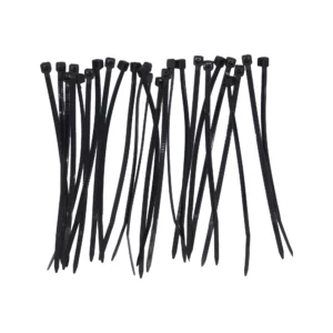 amarras plásticas nylon Macrotel negras 25 unidades