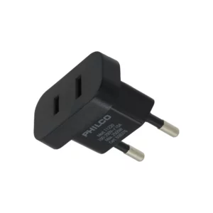 adaptador de enchufe americano a nacional Philco