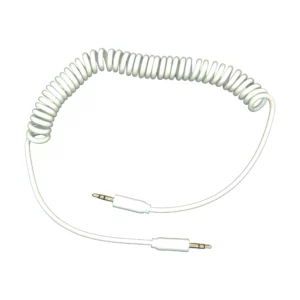 cable auxiliar retráctil audio 3,5 mm 1,8 m Philco blanco