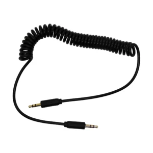 cable auxiliar retráctil audio 3,5 mm 1,8 m Philco negro