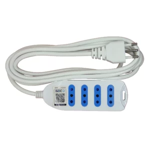 zapatilla eléctrica 4 tomas Philco con cable 3 m