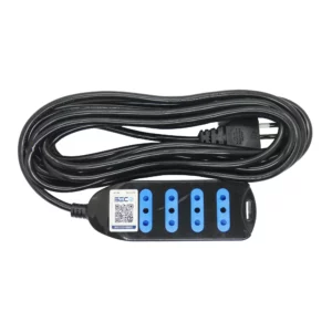 zapatilla eléctrica 4 tomas Philco cable 5 m