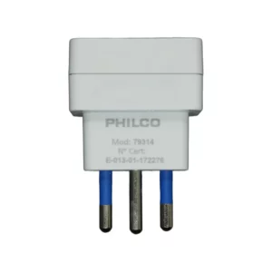 adaptador enchufe Philco compacto 1 toma certificado
