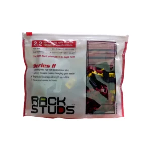 tuercas Rackstuds Serie II rojas para rack