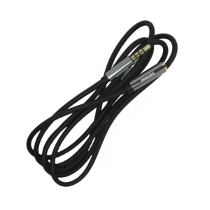 Cable de audio extensión Philips 1,2 m con conectores macho y hembra de 3,5 mm