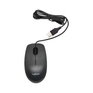 Mouse Logitech USB Negro 1000 DPI Ambidiestro para PC