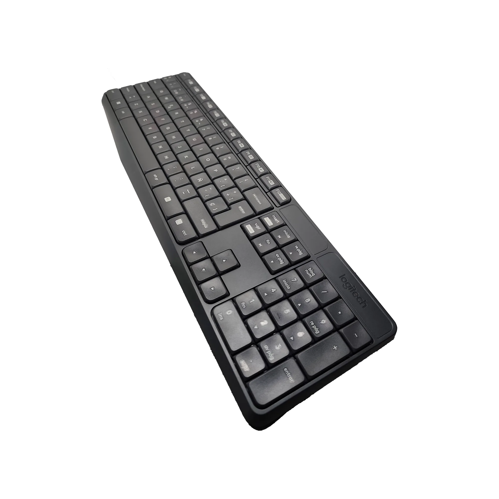 Combo Logitech Inalámbrico Español Teclado y Mouse USB - Imagen 3
