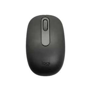 Mouse Logitech grafito compacto con conexión Bluetooth y diseño ambidiestro
