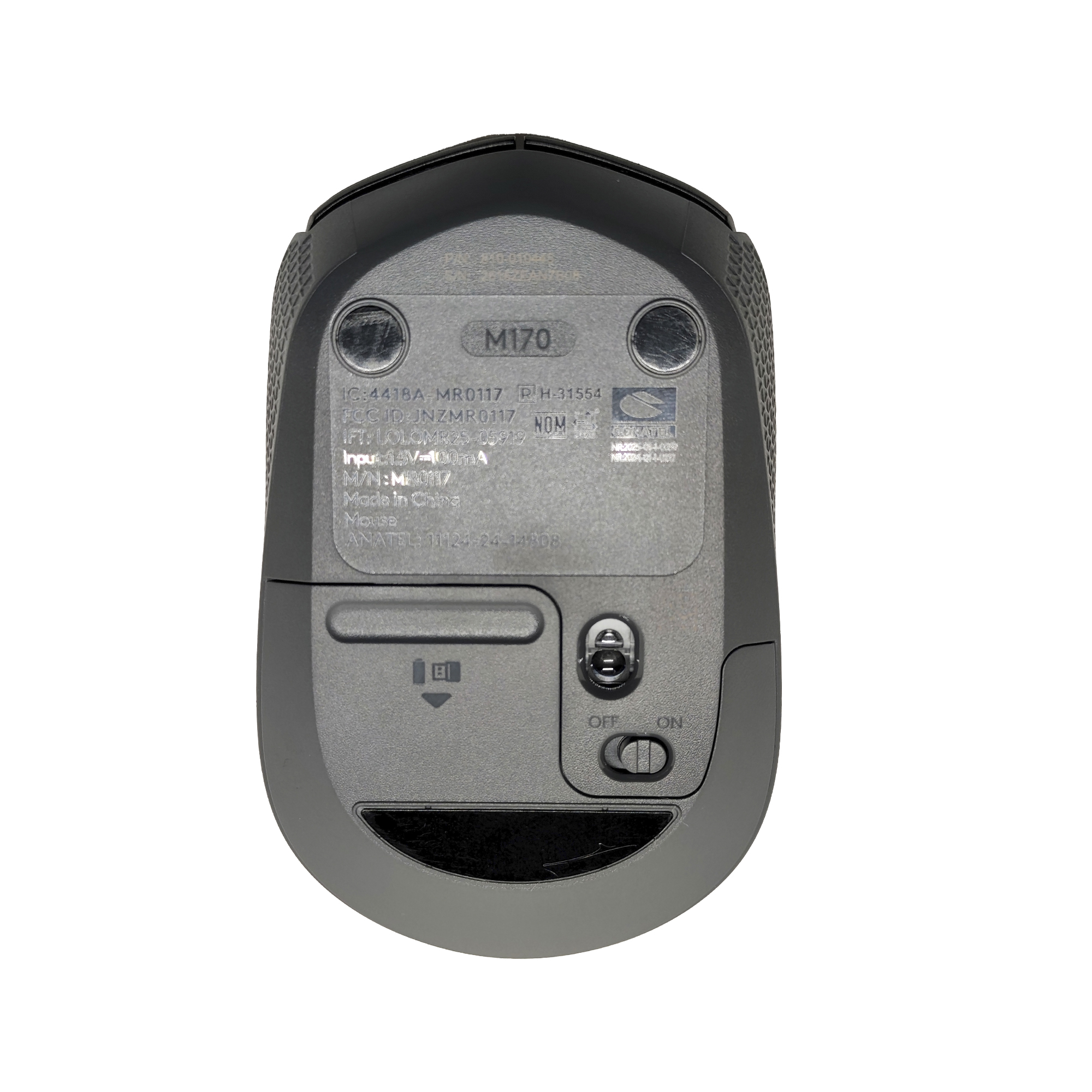 Mouse Logitech Inalámbrico Compacto Negro 1000 DPI USB - Imagen 4