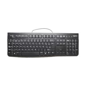 Teclado Logitech USB Español Negro Tamaño Completo