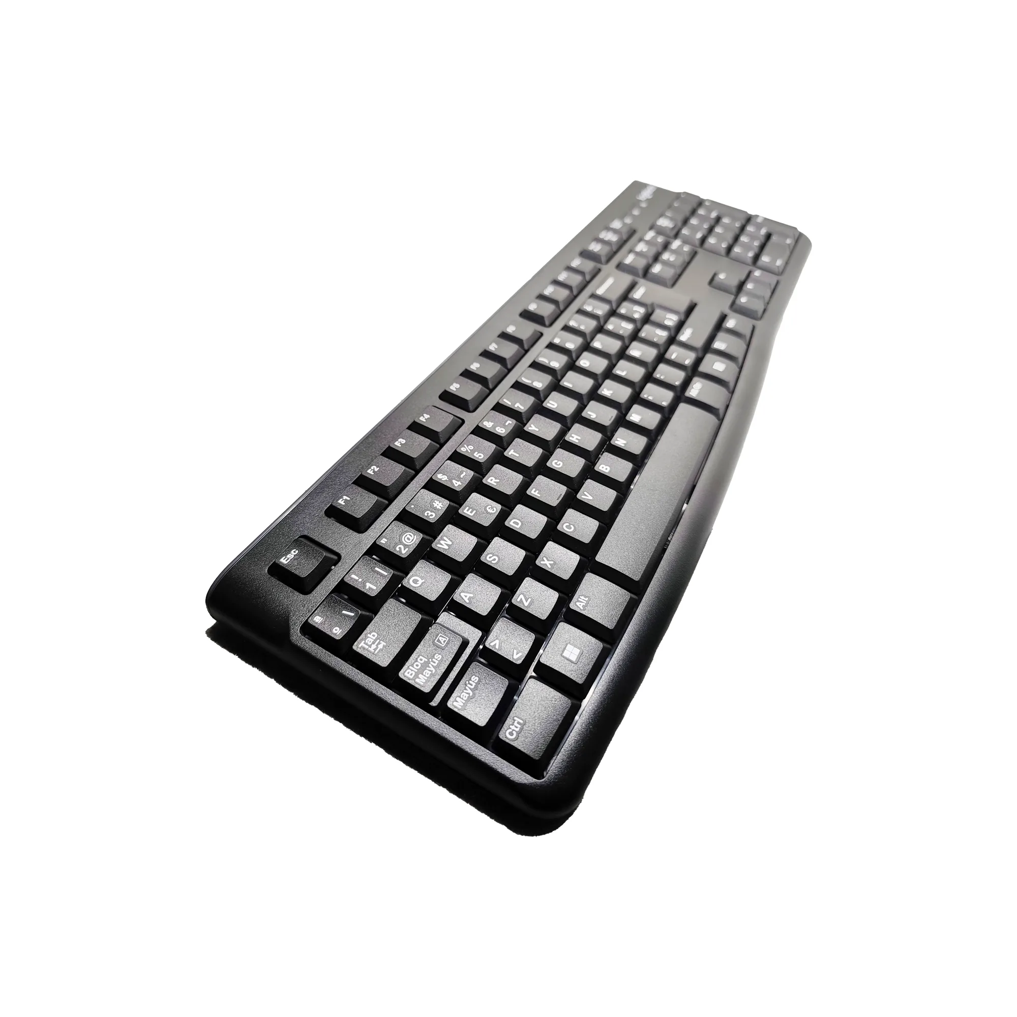 Teclado Logitech USB Español Negro Tamaño Completo - Imagen 2